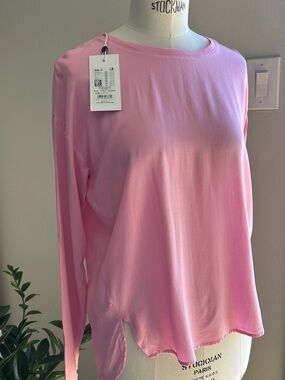NWT Marc O'Polo Soft Boatneck Sweater Lose
Fit Relaxed Long Sleeve S 4 - 6 pink